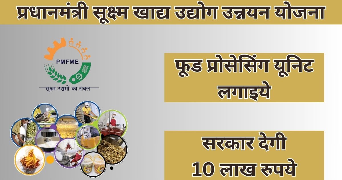 Formalization of Micro Food Processing Enterprises Scheme (PMFME): भारत के पाककला उद्यमियों को सशक्त बनाना!