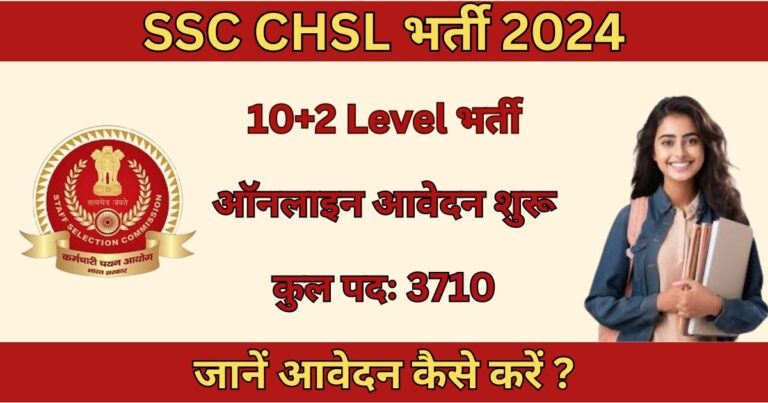 SSC CHSL Recruitment 2024: नोटिफिकेशन जारी, आज ही आवेदन करें